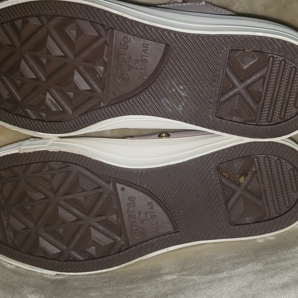 Converse Women's Chuck Taylor Scalloped Trainers Blush Leather - Picture 8 of 8